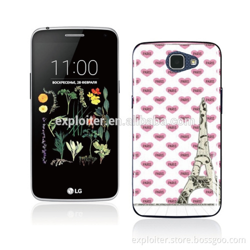 Ultra thin soft gel resin custom design phone cover for LG k5 phone cover